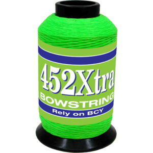 BCY 452Xtra Bowstring Material Flo Green 1/4 lb.