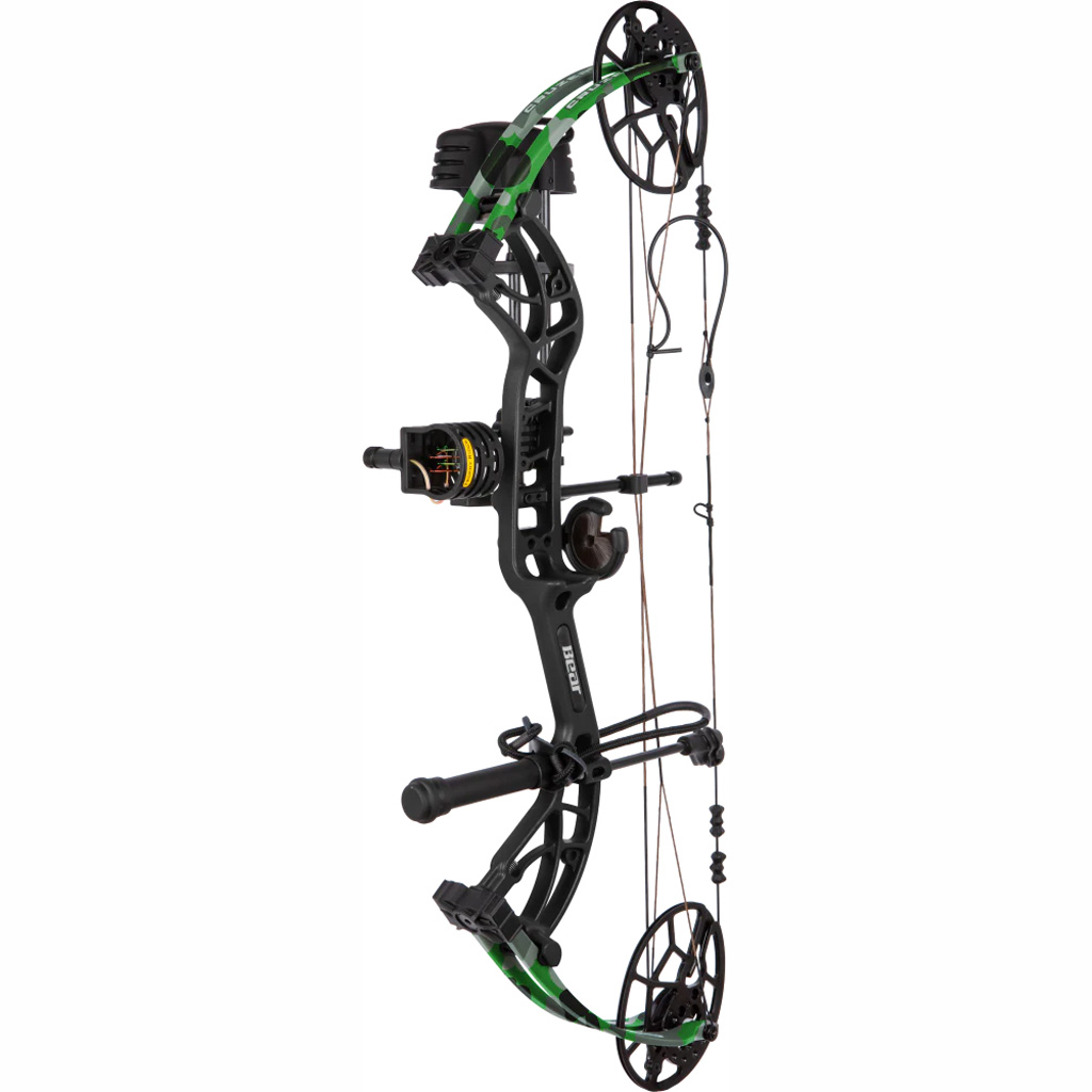 Bear Cruzer G4 RTH Bow Package Black/Fred Bear Electric 70 lbs. RH - Image 2