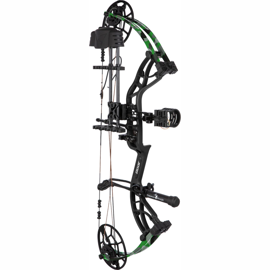 Bear Cruzer G4 RTH Bow Package Black/Fred Bear Electric 70 lbs. RH - Image 3
