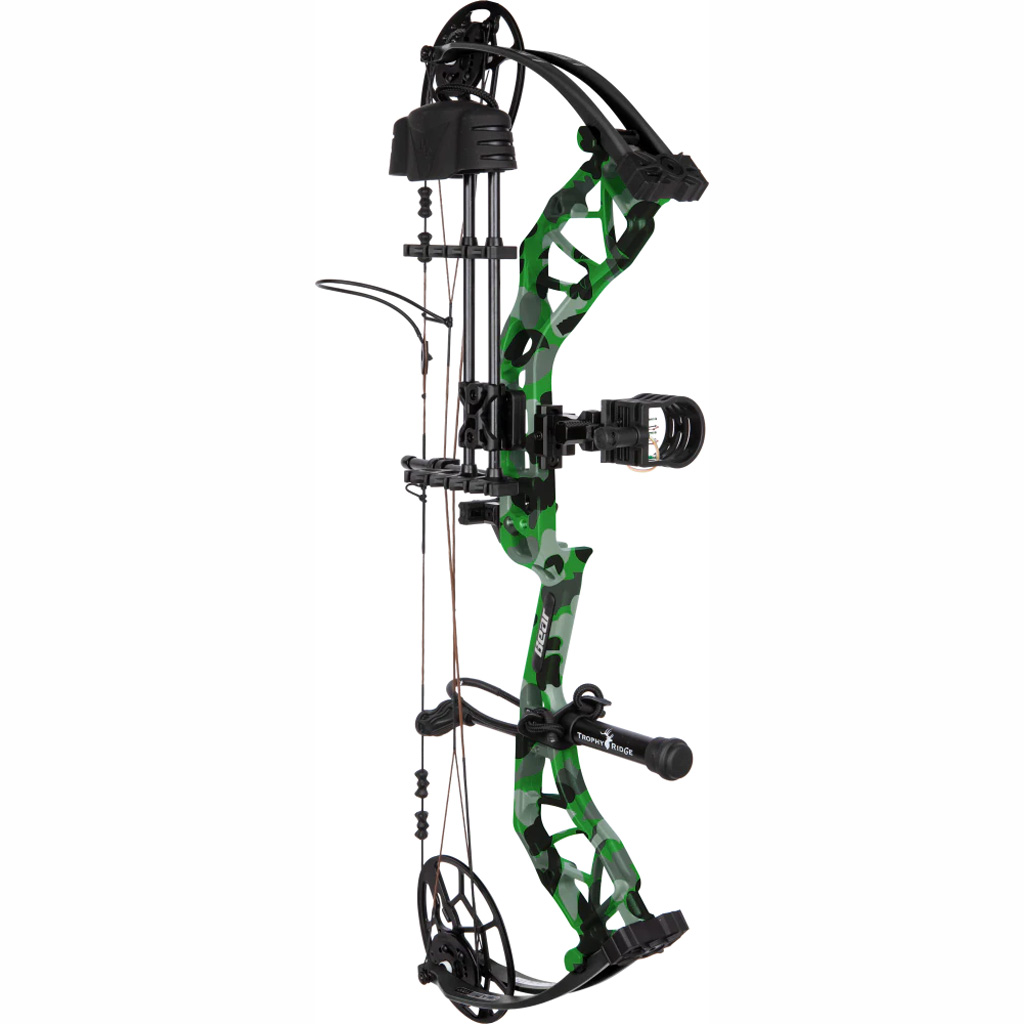 Bear Legit MAXX RTH Bow Package Fred Bear Electric/Black 70 lbs. RH - Image 2