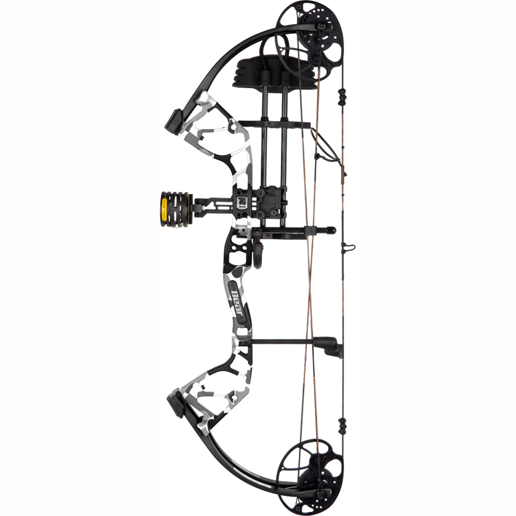 Bear Royale RTH Bow Package Fred Bear Whiteout/Black 50 lbs. LH - Image 3