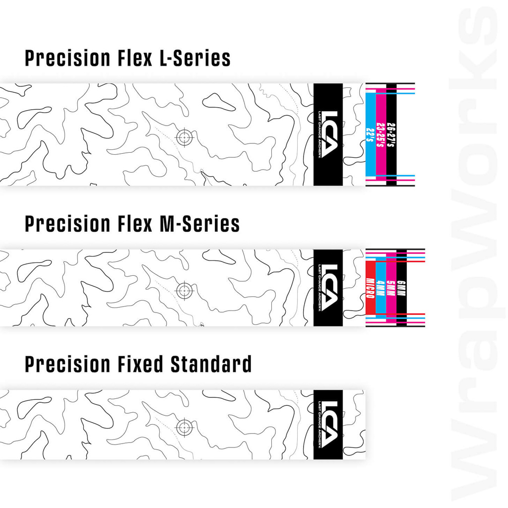 Last Chance WrapWorks Stock Topo White/Black Precision Flex L-Series - Image 3