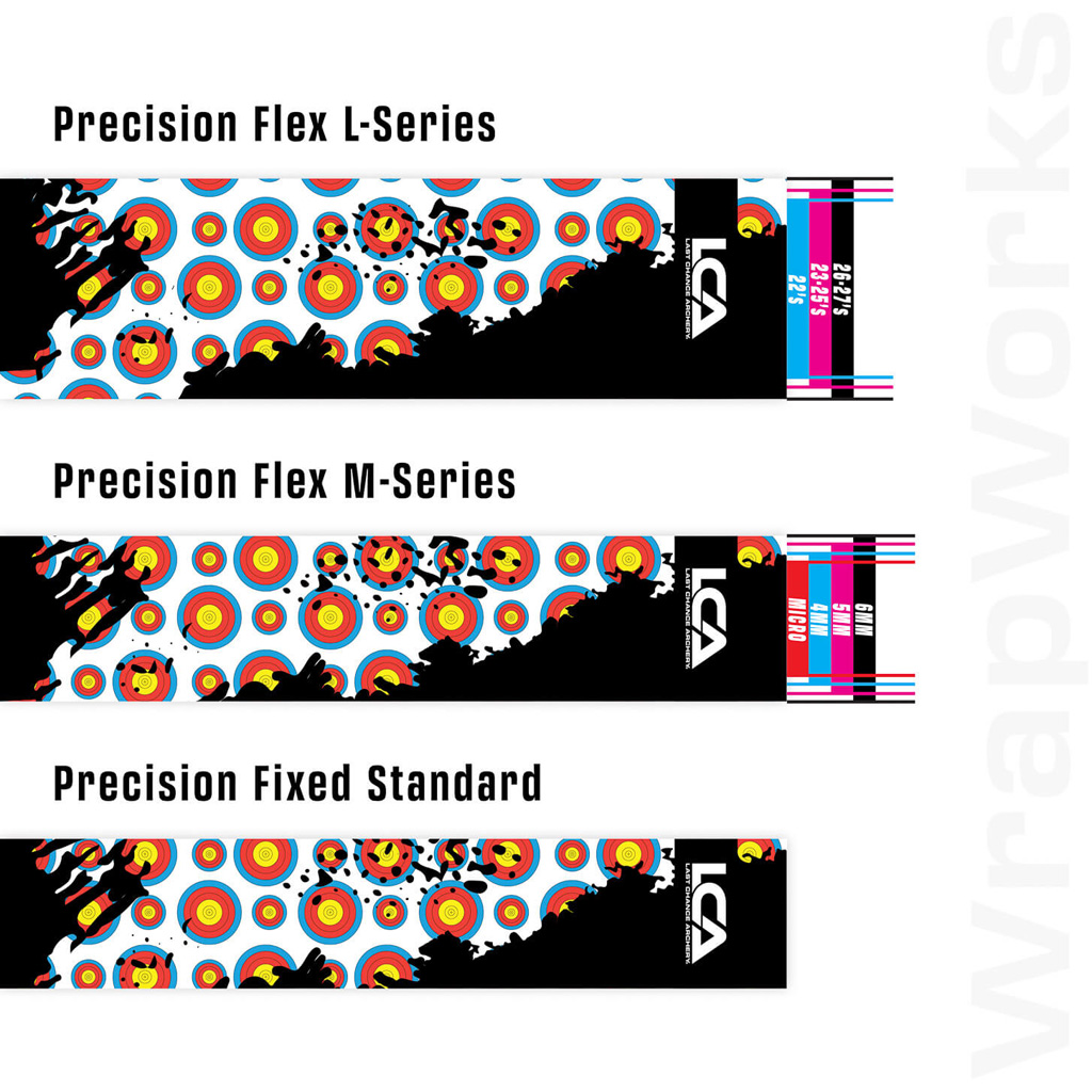 Last Chance WrapWorks Vegas Indoor Black Splatter Precision Flex L-Series - Image 2