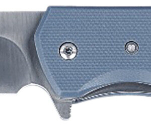 CRKT 6880 Ignitor 3.48" Folding Drop Point Plain Satin 8Cr13MoV SS Blade/ Blue/Black G10 Handle Includes Pocket Clip