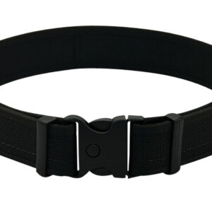 Uncle Mikes-leather(1791) BLTUM40/44MBL Gun Belt Matte Black Leather 40/44 1.50" Wide Buckle Closure
