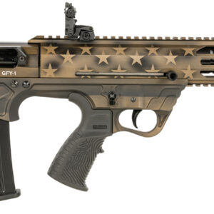 Gforce Arms GFY1USBNZ GFY-1 12 Gauge Semi-Auto 3" 5+1 18.50" Black Threaded Barrel, American Flag Burnt Bronze Aluminum Receiver, Picatinny Rail Bronze Bullpup Polymer Stock, Polymer Grip
