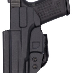 C&G Holsters 0008100 Covert IWB Black Kydex Belt Clip Fits Glock 19/23