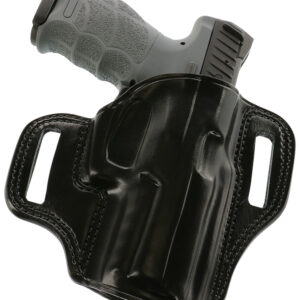 Galco CM854B Combat Master OWB Black Leather Belt Slide Fits HK VP9 Right Hand