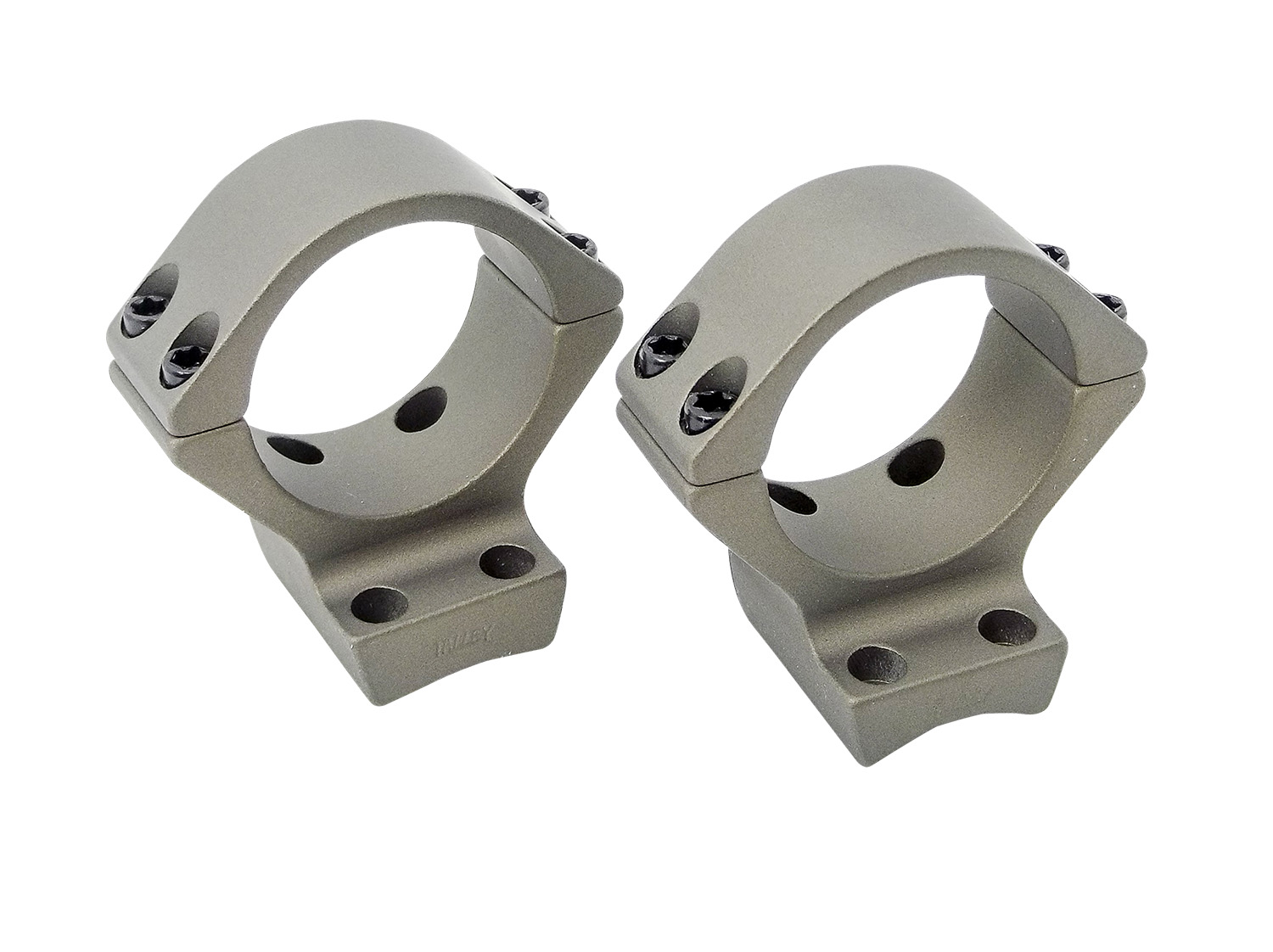 Talley SB930735 Scope Mount/Ring Combo Smoked Bronze Cerakote 1" Tube Fits X-Bolt Low Rings