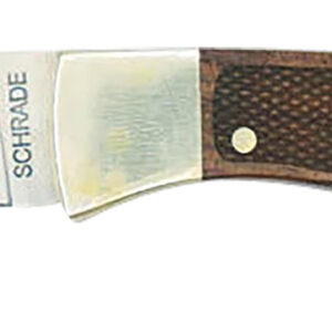 Old Timer 1181069 Mountain Beaver Jr. 2.50" Folding Drop Point Plain Mirror Polished 9Cr18MoV SS Blade, Ebony & Rosewood/Nickel Handle
