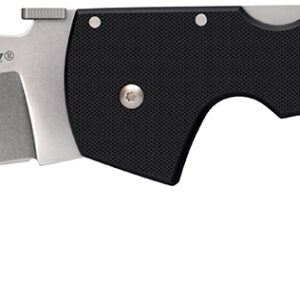 Cold Steel CS62MGC Espada XL 7.50" Folding Clip Point Plain AUS-10A SS Blade/9.25" Black w/Polished Bolsters G10 Handle Includes Belt Clip