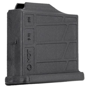 Mdt Sporting Goods Inc 105026BLK AICS Magazine 5rd Extended 6.5 Creedmoor/308 Win Short Action Black Polymer