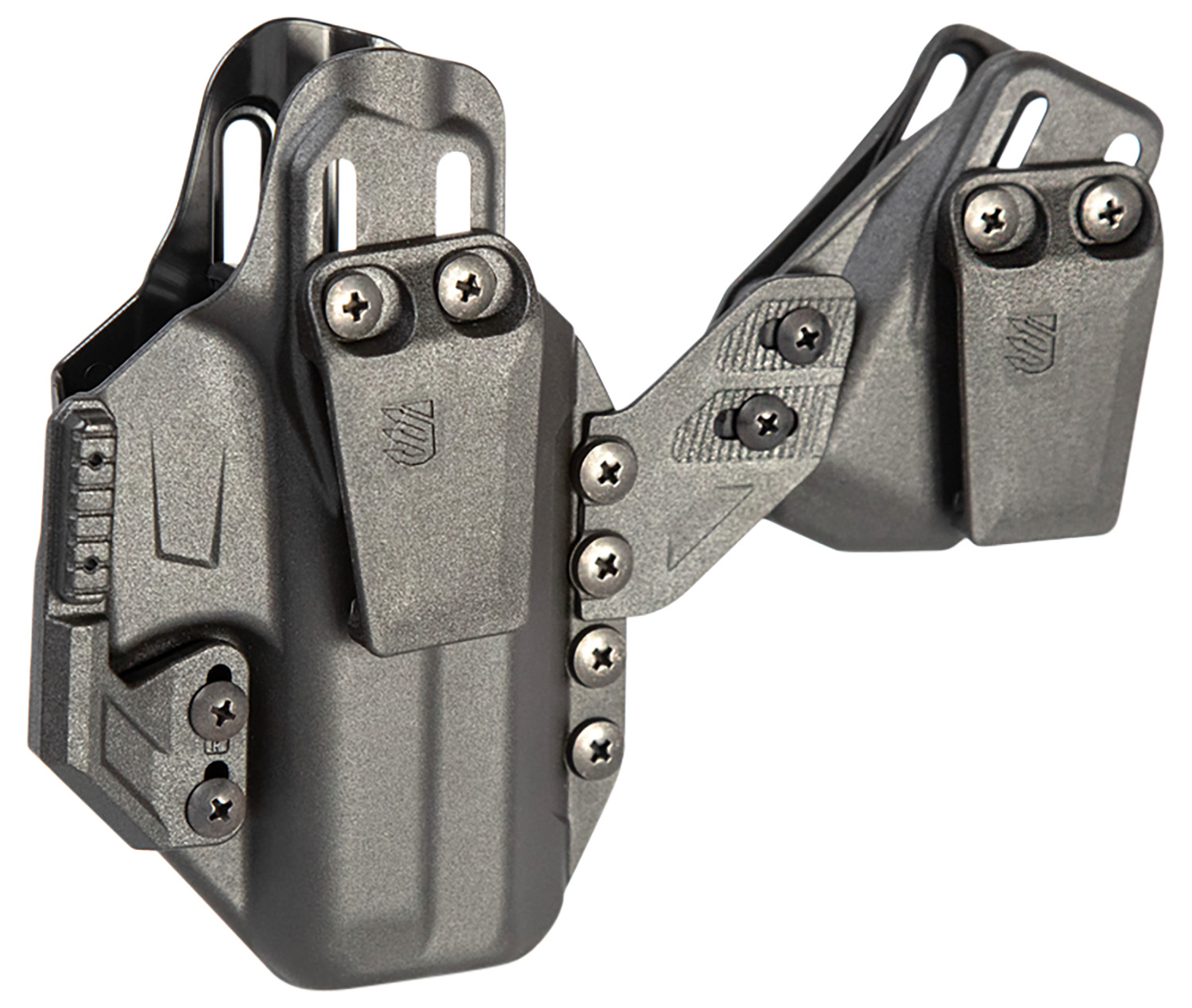 Blackhawk Stache Premium Holster Kit IWB Black Polymer Belt Clip Fits Walther PDP Ambidextrous