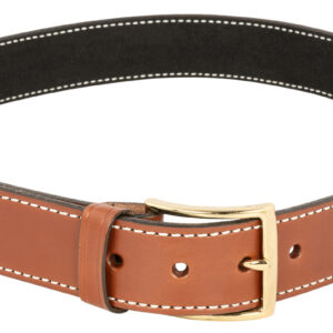 DeSantis Gunhide B12TL38Z0 Plain Lined Tan Leather Belt Size 38" 1.50" Wide Buckle Closure