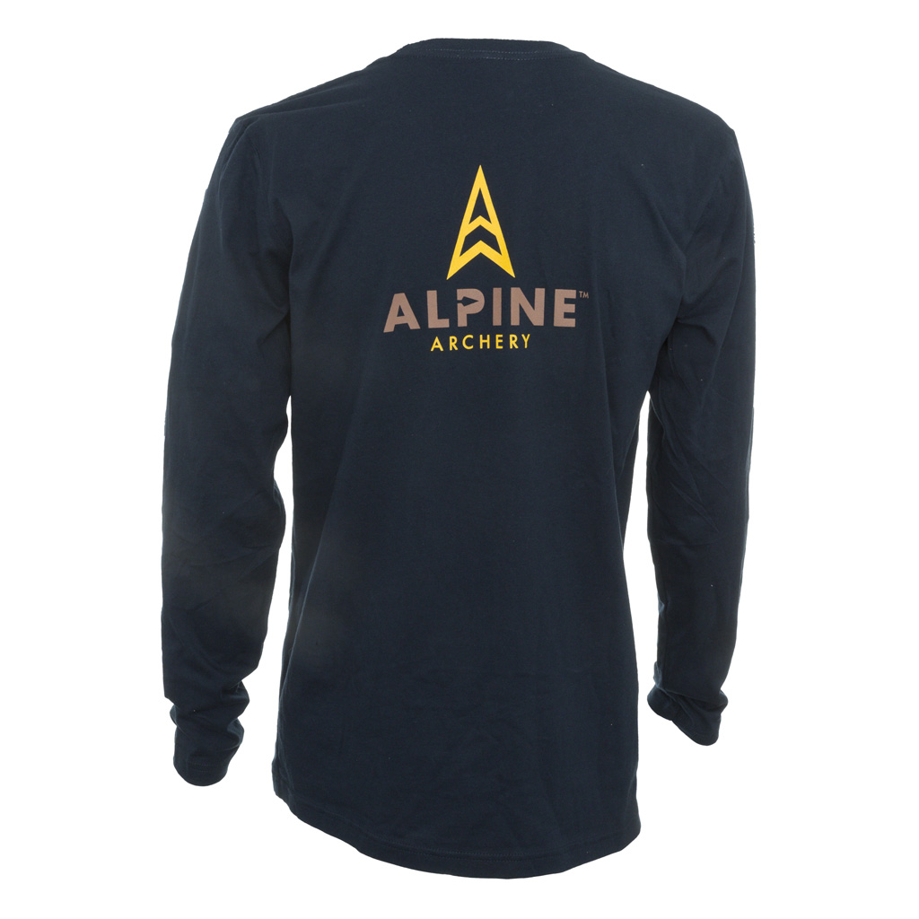 Alpine Long Sleeve Tee Navy XLarge - Image 2