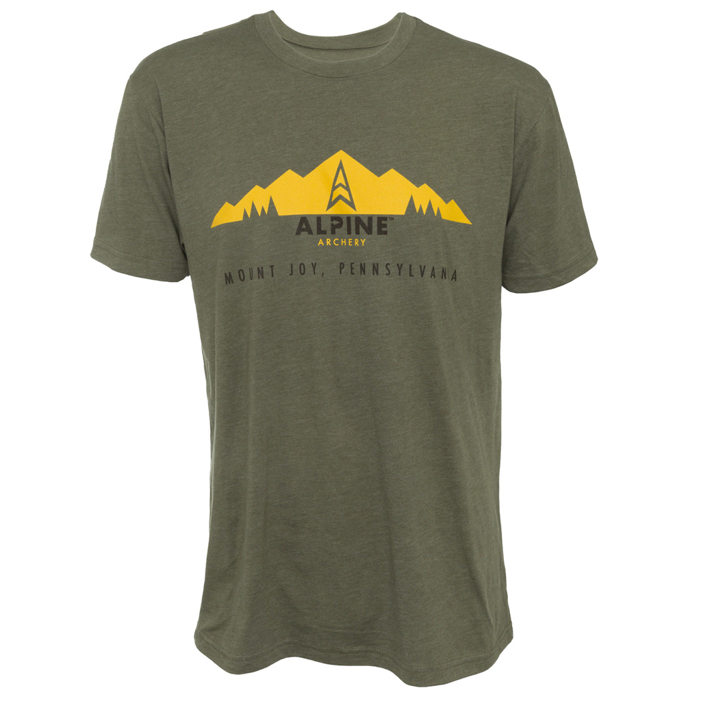 Alpine Tee Olive Large - Image 2
