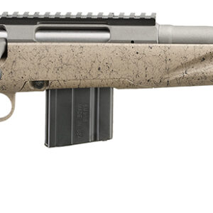 Ruger 46927 American II Ranch Full Size 6.5 Grendel 10+1 16.10" Cobalt Cerakote Spiral Fluted Threaded Barrel & Alloy Steel Receiver w/Picatinny Rail, Flat Dark Earth Splatter Adj LOP Synthetic Stock