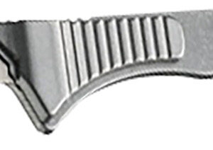 Hogue 35876 Expel 2.050" Fixed High Carbon Steel Blade, Black G10 Scales/SS Handle, Includes 3 #60 & 2 #70 blades.
