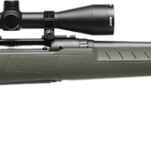 Savage Arms 32151 Axis 2 XP Combo Full Size 243 Win 4+1 22" Black Sporter Barrel, Black Carbon Steel Receiver Drilled & Tapped, OD Green Fixed Synthetic Stock, Weaver 3-9x40mm Scope, Right Hand