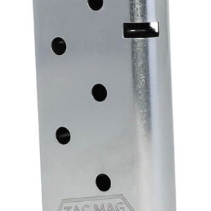 Kimber Mfg, Inc 1200851A Micro 9 Tac-Mag 7rd Extended 9mm Luger Silver