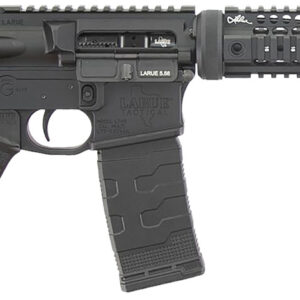 Larue Tactical LT1555612QUAD LT15 Quad Rail 5.56 30+1 12" Stealth Barrel Black Right Hand