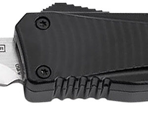Boker 06EX245 Falcon 2.0 Pocket 3.35" Plain D2 Steel Blade Black Aluminum Handle