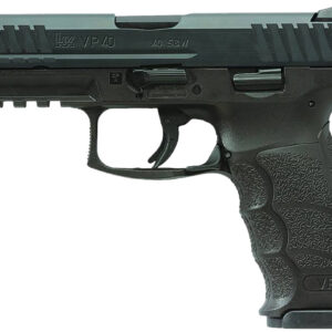 HK 81001161 VP40  40 S&W 10+1 4.09" Black Steel Barrel, Black Cerakote Serrated Steel Slide, Black Polymer Frame w/Picatinny Rail, Black Interchangeable Backstrap Grip