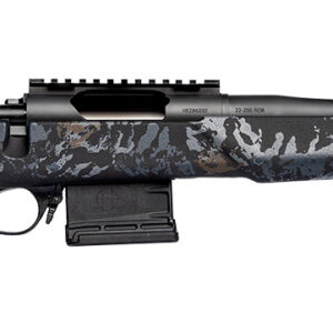Horizon Firearms RF015P221814T21 Villain  22 Creedmoor 18" Black Fluted Threaded Barrel, Black Picatinny Rail Steel Receiver, Iota EKO Carbon Fiber Stock