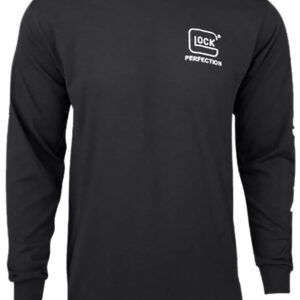 Glock AP96103 Perfection Long Sleeve Tee Black Pre-Shrunk Cotton Long Sleeve 3XL