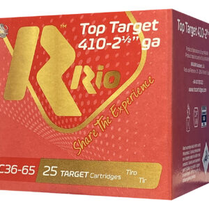 Rio Ammunition RC369 Top Target 410Gauge 2.50" 9Shot 25 Per Box/10 Case