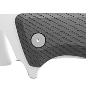 Outdoor Edge BR1C Brutus 3.30" Folding Sheepsfoot Plain 4Cr14MoV Blade Glass-Filled Nylon Handle