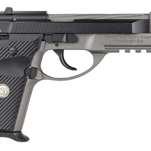 Girsan 390890 MC 14TX  380 ACP 13+1 4.90" Tungsten Cerakote Spiral Fluted Threaded Tip-Up Barrel, Matte Black Serrated Steel Slide, Tungsten Cerakote Aluminum Frame w/Picatinny Rail, Black G10 Grip