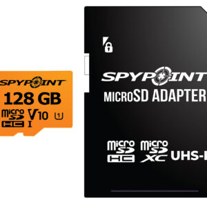 Spypoint 05887 Micro SD Memory Card Black 128GB Memory