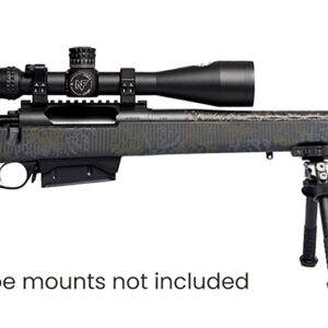 Horizon Firearms RF019C232216C20 Vandal Carbon II 300 PRC 22" Black Fluted Barrel, Black Drilled & Tapped Receiver, Black Iota EKO X Carbon Fiber Stock