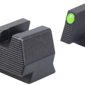 HK 51000938 Night Sight Set Fixed Extended Green Tritium/Black Frame, Fits H&K VP9 9mm Luger