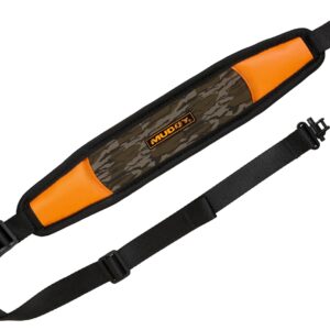 Muddy MUDTRLBSLMOBL Black/Orange Neoprene Adjustable Rifle/Shotgun