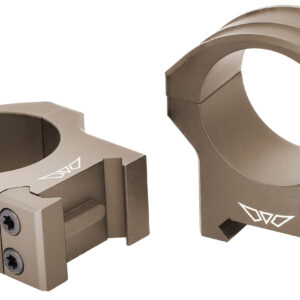 Warne 8502TM HyperLite Matte Black MagnaFusion Alloy 1" Tube High Dovetail MOA Fits Compatible w/ Tikka T3/T3x Factory Dovetail