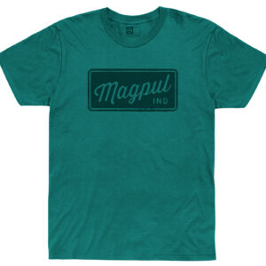 Magpul MAG1116-462  Rover Block Teal Cotton/Polyester Short Sleeve Large