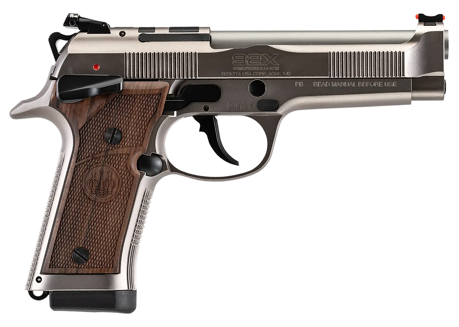 Beretta USA SPEC0746A10 9mm Luger 10+1 4.60" Walnut Grip