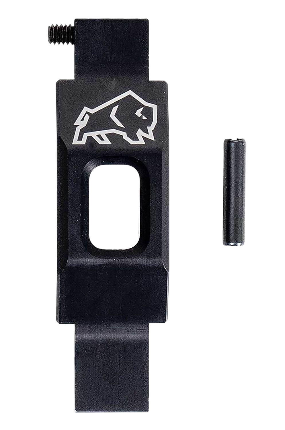 Tapco TAP22064 Trigger Guard Straight Black Aluminum For AR-15