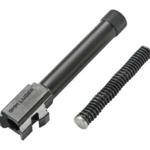 Ruger 90786 Barrel Kit 9mm Luger 4.50" Threaded Black Fits Ruger RXM