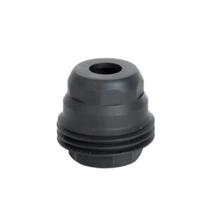 Jk Armament JK-MD-HDM24 Minimalist 45Cal Fits 1" Long 5/8"x24 Stainless Steel Nitride Black
