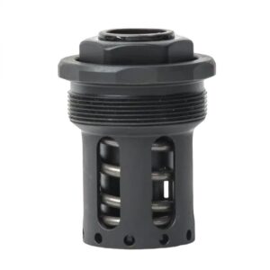 Jk Armament JK155HPM28BN HUB Piston Mount 9mm Fits 1/2"x28 Aluminum/Stainless Steel Nitride Black