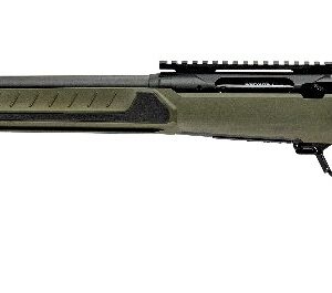 Savage Arms 32649 110 Core Predator Full Size 6.5 Creedmoor 10+1 22" Medium Heavy Fluted Barrel, Arca Rail Forend, Hunter Green AccuStock w/AccuFit V2 Synthetic Stock, Left Hand