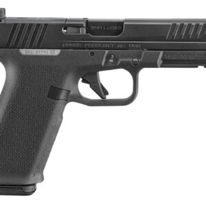 Ruger 19444 RXM  9mm Luger 17+1 4.50" Black FNC Nitride Alloy Steel Barrel & Optic Ready/Serrated Slide, Black Polymer Frame w/Accessory Rail, Textured Grip, RMR/RMSc/DeltaPoint Pro Footprint