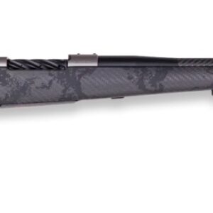 Weatherby MGT01N308NR2B Mark V Backcountry Guide TI 308 Win 4+1 20" Graphite Black Cerakote Fluted Threaded Carbon Barrel, Titanium Drilled & Tapped Receiver, Exposed Carbon w/Carbide Black Accents Fi