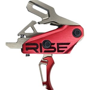 RISE T35-SR REV 535 SLIDE/SNAP AR TRIG SLV/RED