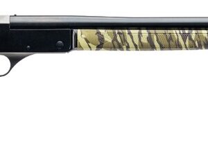 JTS Shotgun J020SSAC026 Lonestrike Full Size 20 Gauge Break Open 3" 1rd 28" Blued Steel Single Shot Barrel, Blued Steel Drilled & Tapped Receiver, Fixed CamoStock, Rem Choke