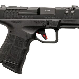 Sarsilmaz SAR9SCG3BL10 SAR9 Gen3 Sub-Compact 9mm Luger 10+1 3.30" Black Barrel, Black Steel Optic Cut/Serrated Slide, Black Polymer Frame w/Picatinny Rail, Textured Grip, RMSc Footprint