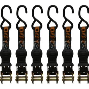 MUDDY MUD-DRS14-6PK 1"X14" DURABLE RATCHET STRAP